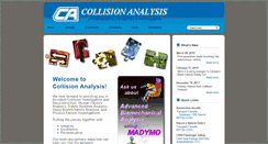 Desktop Screenshot of collisionanalysis.com